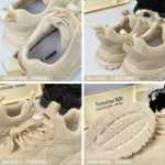 왼쪽 서쪽 소년 운동화 메쉬 통기성 가을 2023 새로운 아동 신발 작은 흰색 신발 중대형 소년 소년 조류의 그림