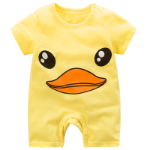 아기 반팔 원피스의 그림