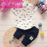 아기 소년 옷 2017 여름 신생아 의류 코튼의 그림