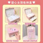 2023 생일 선물 새로운 어린 소녀 헤어 액세서리 세트 선물 상자 헤어 카드 머리 장식 쥬얼리 상자 어린이 헤어 클립 선물의 그림