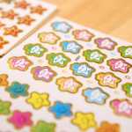 모든 핫 스탬핑 어린이 보상 스티커 스티커 100장의 그림