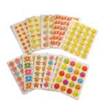 모든 핫 스탬핑 어린이 보상 스티커 스티커 100장의 그림