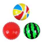 공 어린이 장난감 아기 작은 가죽 공 탱탱 공 유치원 특수 공 장난감 아기 수박 공 팻 공의 그림