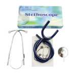 어린이 시뮬레이션 청진기 장난감 남학생과 여학생 놀이 집 유치원 교구 의사 청진기 역할 놀이 소품의 그림