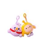 말하는 에그맨 인형 펜던트 입 대체 사운드 스노우 킹 수박 스트립 지터 버그 포장되지 않은 에그맨 파티 장난감 모에의 그림