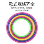 지상 노점 야시장 노점 게임 플라스틱 원형 어린이 원형 소스 가구 세트 소품 원형 반지 세트 원형 장난감 세트의 그림