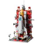 우주 왕복선 로켓 빌딩 블록 시리즈 소년 혜택 지능 조립 장난감 어린이 선물 교육 6-12 세의 그림