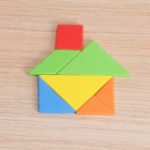 유치원 과학 실험 DIY 과학 및 기술 소규모 생산 어린이 놀이 교구 STEAM 재료 수제 직소 퍼즐 탱그램의 그림