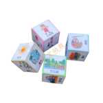 유치원 중대형 학급 언어 영역 주사위 굴리기 장면 스토리텔링 영역 유아 퍼즐 홈메이드 놀이 및 교구 자료의 그림