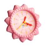 시계 모형 초등학교 교구 1, 2 학년 초등학교 학생들은 시간을 아는 법을 배웁니다 12/24 시간 세 바늘 연결 수학 시계 교구 시계 얼굴 학습 보조 도구 아이들에게 시계의 원리를 배우도록 가르치기위한 도구의 그림