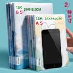 맞춤형 노트북 스타 애니메이션 주변 사진 DIY 사무실 학생 용품 플라스틱 슬리브 북 AB5 문구류의 그림