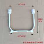 어린이 컴퓨터 책상 게으른 책상 침대 책상 다리 DIY 작은 테이블 튼튼하고 내구성있는 액세서리의 그림