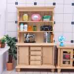 1:12 음식과 놀이 시뮬레이션 가구 모델 책장 선반 OB11 포켓 장면 인형 집 인형 집 DIY의 그림