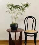 사용자 정의 DIY 그물 빨간색 골동품 사이드 테이블 커피 테이블 단단한 소나무 가구 판자 재료 패키지 라운드 테이블 커피 음료 테이블의 그림