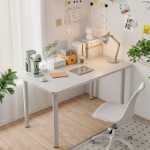 컴퓨터 책상 사무실 책상 하위 가정용 간단한 책상 책상 침실 긴 테이블 연구 테이블 화장대 사용자 정의 할 수 있습니다.의 그림