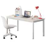 책상 학생 홈 테이블 간단한 침실 소녀 책상 책상 연구 테이블 작업 벤치 흰색 사무실 컴퓨터 책상의 그림