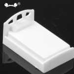 모래 테이블 건축 모델 재료 DIY 수제 단면 가정용 실내 장식품 시뮬레이션 가구 모델 플라스틱 침대의 그림