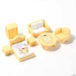 시뮬레이션 멜로디 쿠로메 가구 어린이 놀이 집 장난감 수제 DIY 쥬얼리 액세서리 미니 작은 것들의 그림