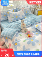 인스 침대 4 피스 침구 세트의 그림