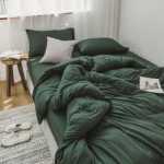 제라늄 코튼 침대 4 피스 침구세트의 그림