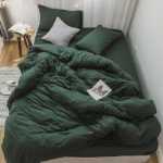 제라늄 코튼 침대 4 피스 침구세트의 그림