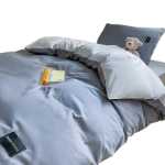 학생 기숙사  3 피스 침구의 그림