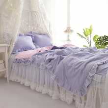 레이스 여름 이불의 그림