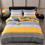 두꺼운 코튼 브러시 4 피스 세트의 그림