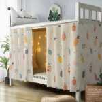 침대 커튼 대학 기숙사 정전 패브릭 위 이층 아래 이층 높은 낮은 침대 기숙사 방 커튼 커튼 테이블 주위의 커튼 대학 커튼의 그림