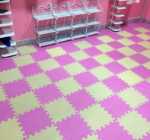 [60 조각] 폼 바닥 매트 바닥 어린이 크롤링 매트 홈 침실 직소 퍼즐 크롤링 매트 접합 다다미의 그림