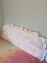 라파인드 부드러운 끈적 끈적한 침대 머리 쿠션 다다미 쿠션 소파 쿠션 베개 학생 기숙사 등받이 베개 두꺼운 베개의 그림