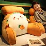 침대 머리 소프트 패키지 대형 등받이 소파 쿠션 기숙사 학생 베개 침대 독서 침대 쿠션 요추 보호 쿠션 베개 베개의 그림