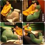 침대 머리 소프트 패키지 대형 등받이 소파 쿠션 기숙사 학생 베개 침대 독서 침대 쿠션 요추 보호 쿠션 베개 베개의 그림