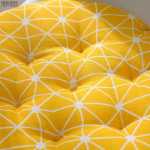 둥근 쿠션 다다미 의자 쿠션 학생 교실 두꺼운 다다미 패브릭 이불 홈 바닥 쿠션의 그림