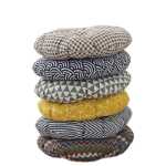 둥근 쿠션 다다미 의자 쿠션 학생 교실 두꺼운 다다미 패브릭 이불 홈 바닥 쿠션의 그림