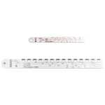 자동차 클리어 코트 혼합 눈금자 교반 눈금자 페인트 눈금 금속 측정 눈금자 페인트 도구 혼합 교반의 그림