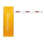 도로 게이트 난간 주차장 리프팅 바 광고 도로 게이트 기계 올인원 기계 액세스 제어 커뮤니티 게이트 자동 요금소 울타리의 그림