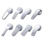 온수 및 냉수 수도꼭지의 그림