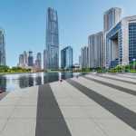 정사각형 PC 타일  모조 화강암 대리석 300 * 600 풍경 18m의 그림