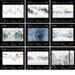 대리석 타일 750x1500 거실 바닥 타일 600x1200의 그림