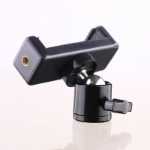 휴대폰 브래킷 삼각대 회전 클램프 헤드 다기능 액세서리의 그림