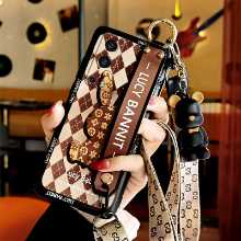 생체용 Y53s 휴대폰 케이스 Y52s 손목 밴드 Y51s 낙하 방지 Y50 반투명 소프트 케이스 Y30 조수 Y31s용의 그림