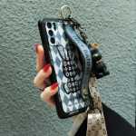 생체용 Y53s 휴대폰 케이스 Y52s 손목 밴드 Y51s 낙하 방지 Y50 반투명 소프트 케이스 Y30 조수 Y31s용의 그림