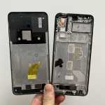 생체 s1 중간 프레임 s1 휴대폰 전면 케이스 화면 프레임의 그림