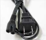 2구 전원 코드의 그림