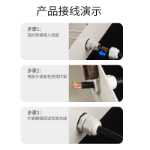 PG/M 타입 케이블 글랜드 나일론 케이블 와이어 글랜드 플라스틱 씰링 고정 글랜드 독일 미터법의 그림