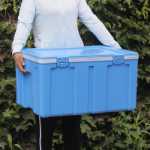 대형 60L 단열 냉장고의 그림