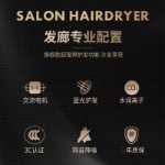 미용실 전용 헤어 드라이어의 그림