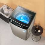 가정용 세탁기의 그림