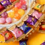 ADM 과일 맛 하드 캔디 웨딩 캔디 대량 도매 웨딩 캔디 집들이 보름달 행복 혼합 캔디 스낵의 그림